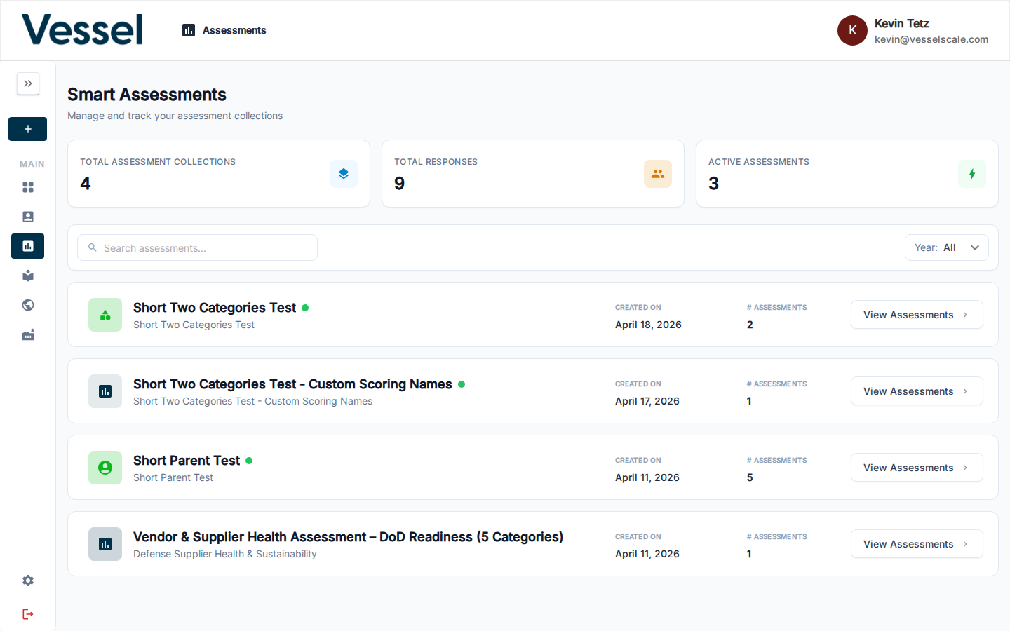 Assessment Collections