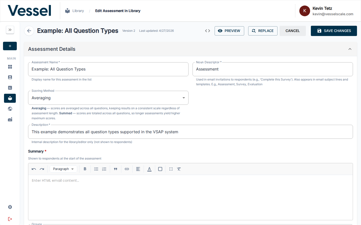 Library Editor Overview
