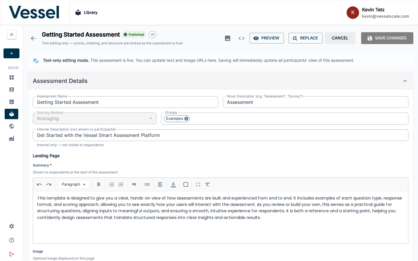 Published Editor Overview