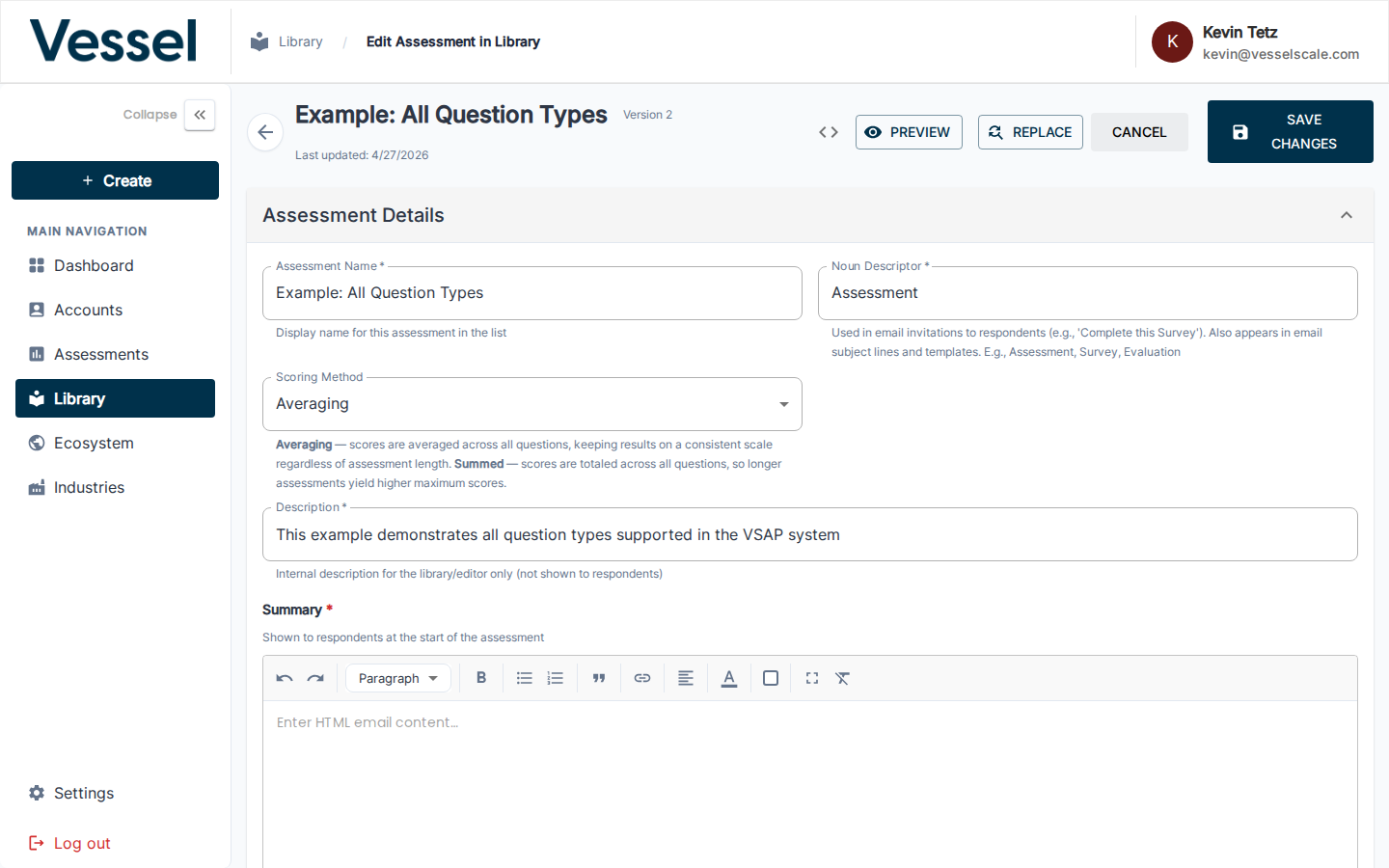 Library Editor Toolbar